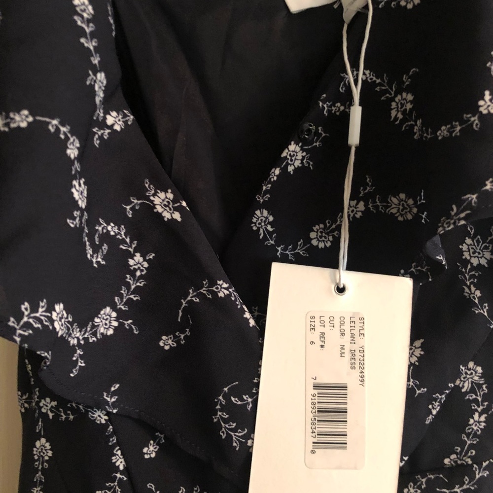 Likely Leilani Cold Shoulder Wrap Party Dress gown summer spring beach - Picture 7 of 8
